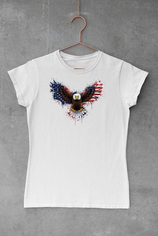 Patriotic American Eagle