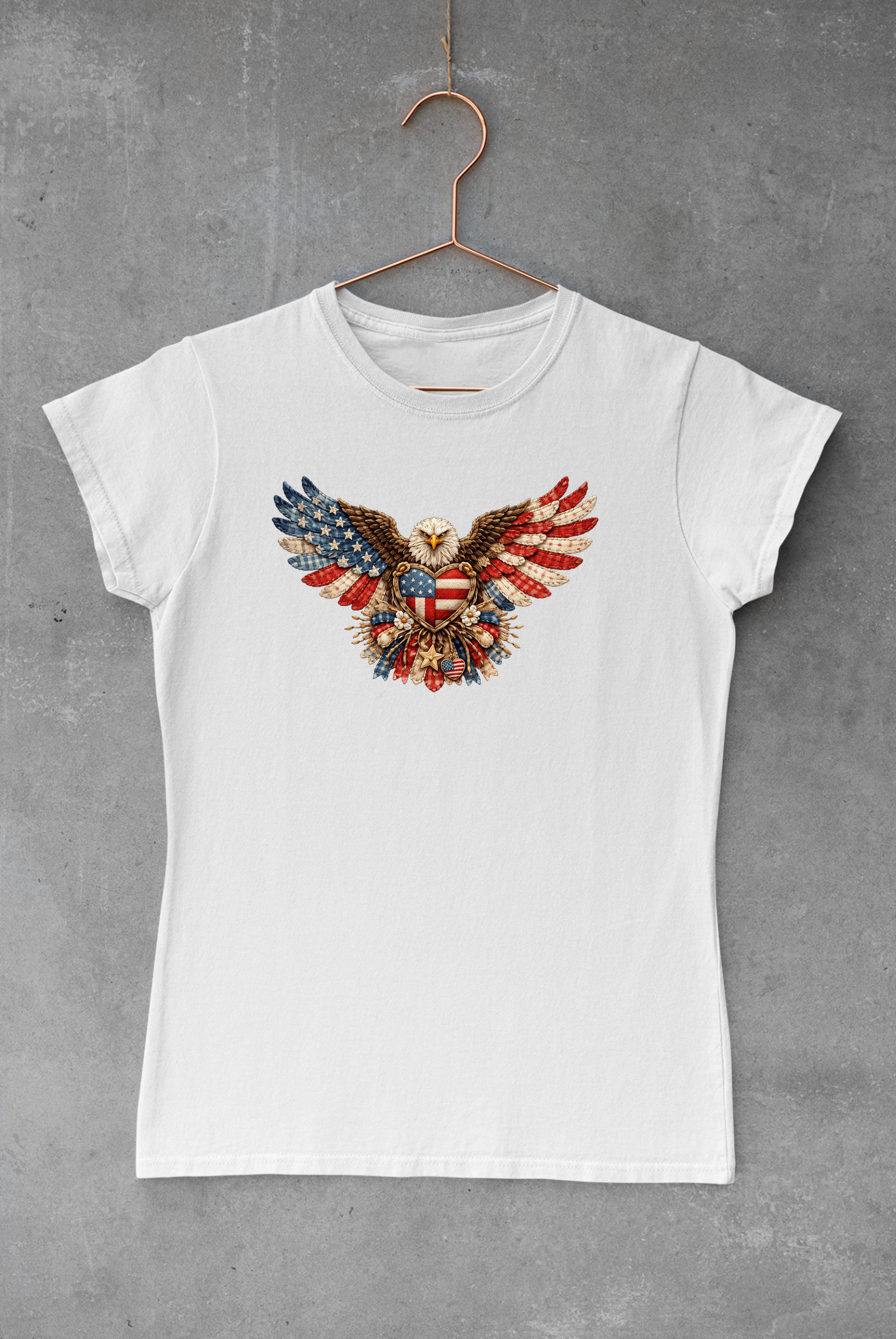 Patchwork American Eagle
