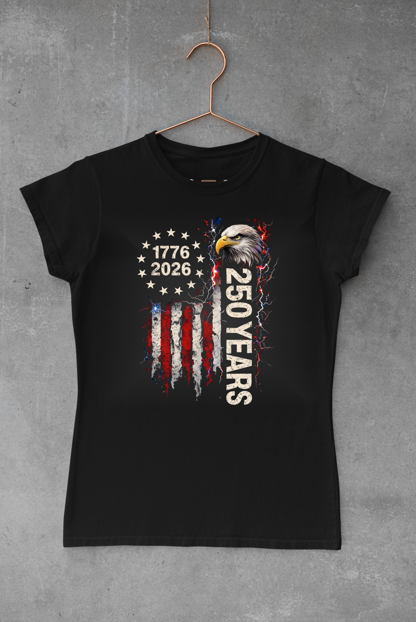 USA 250 Years  Half Tone