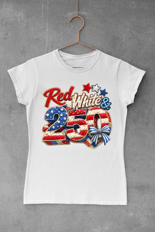 Red White and 250