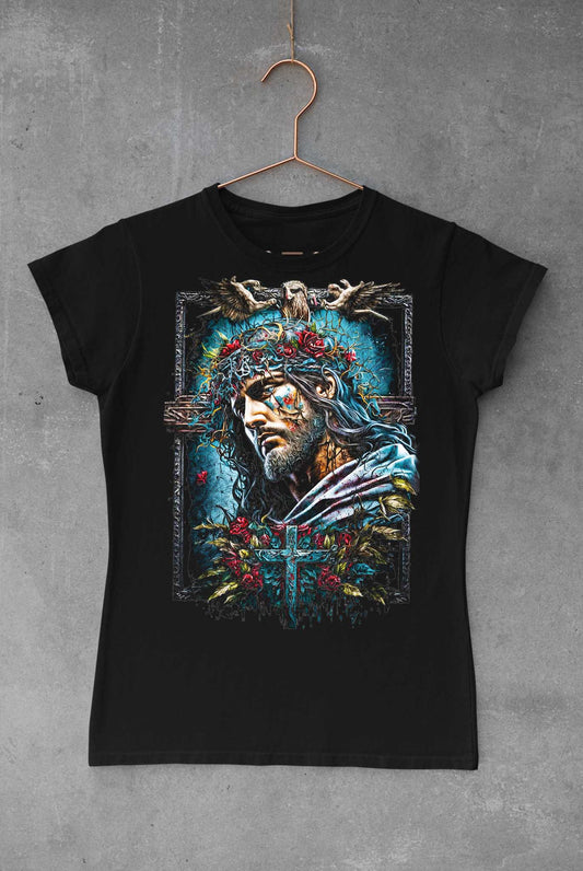 Jesus Floral Cross