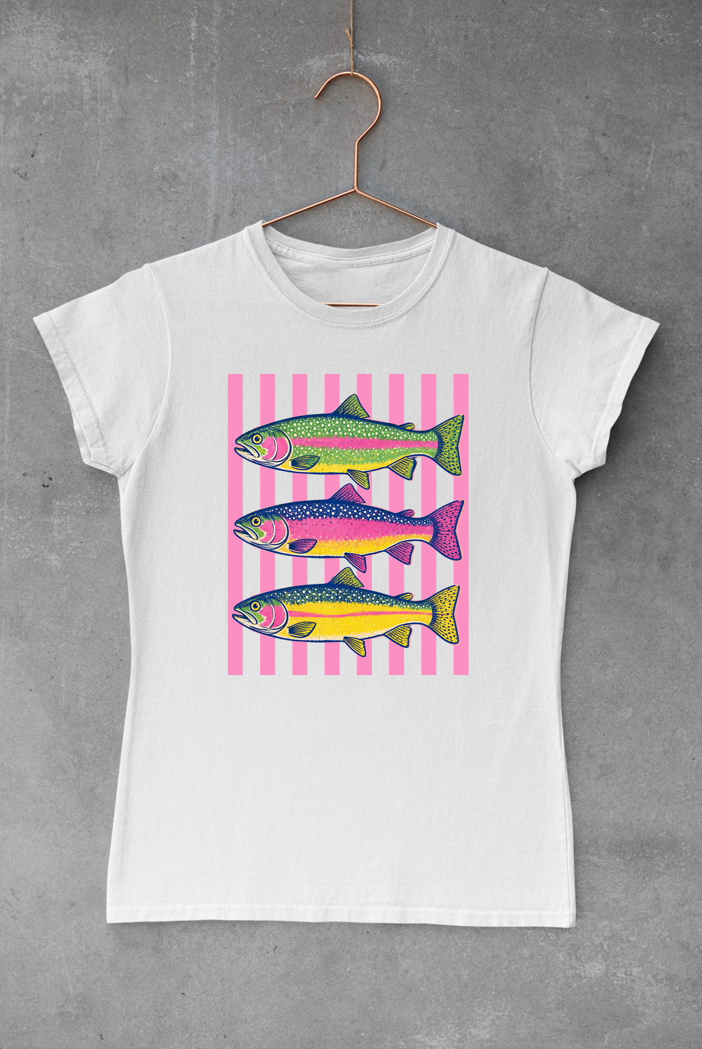 Fish Preppy Stripes