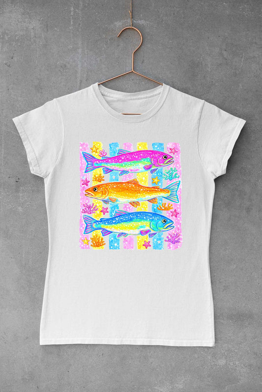 Three Fishes Preppy Stripes