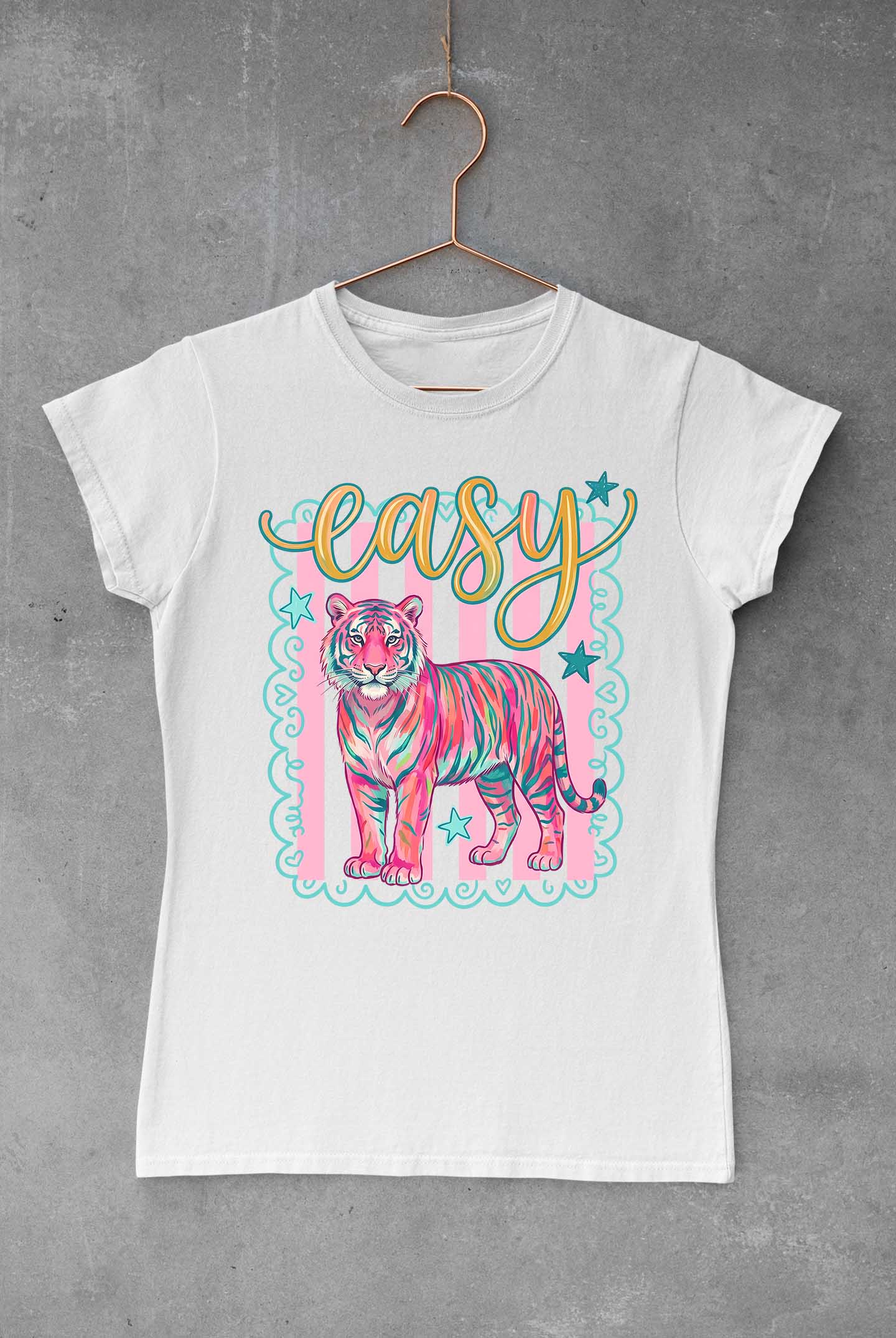 Sassy Tiger Preppy Stripes
