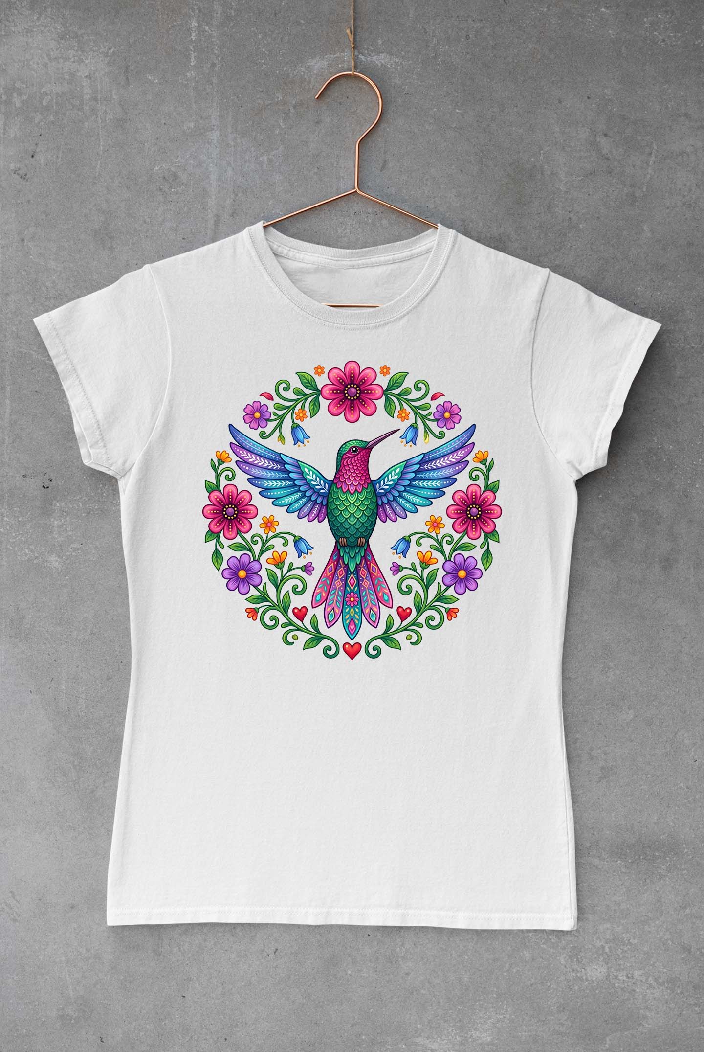 Hummingbird Floral