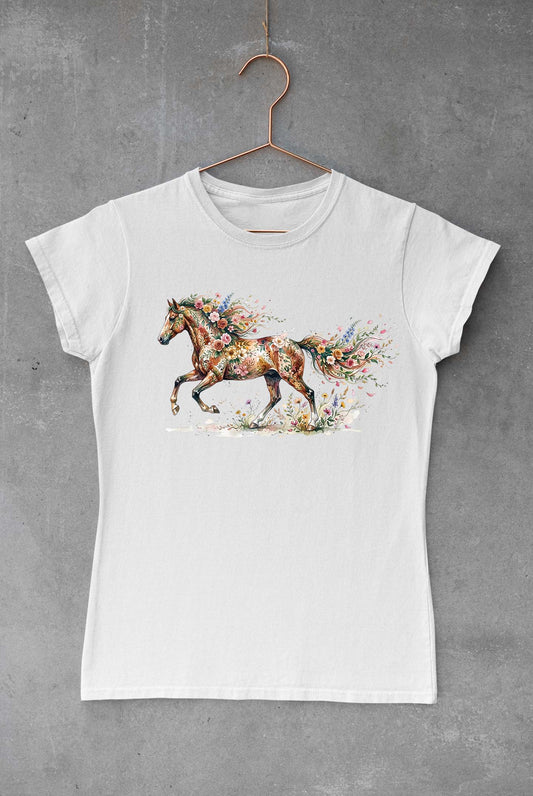 Floral Horse