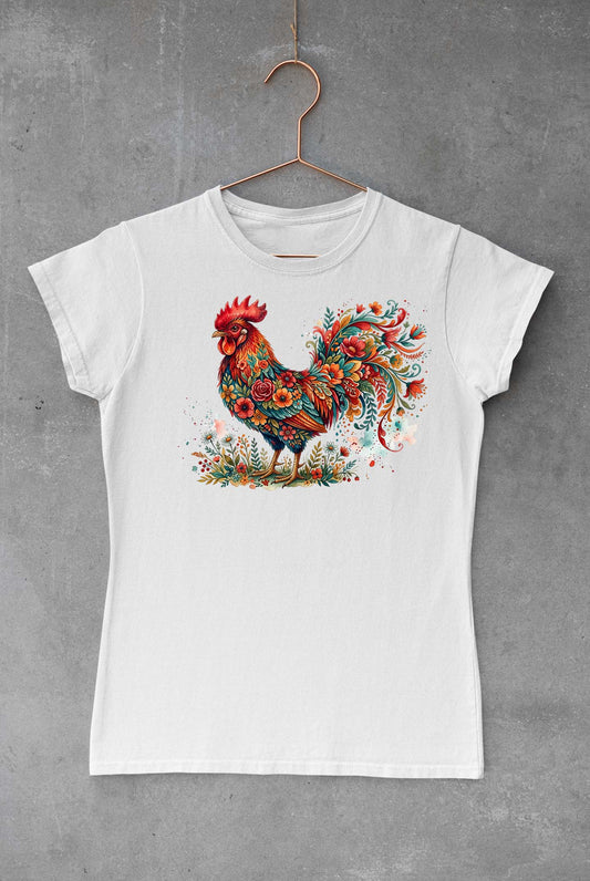 Rooster Floral