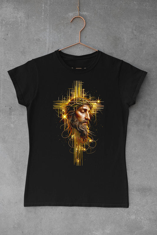 Jesus and Abstract Cross