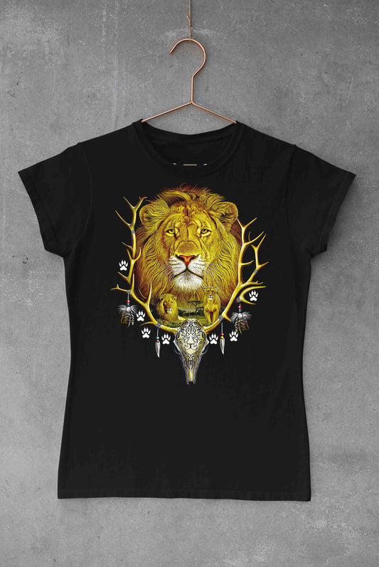 Lion With Skull