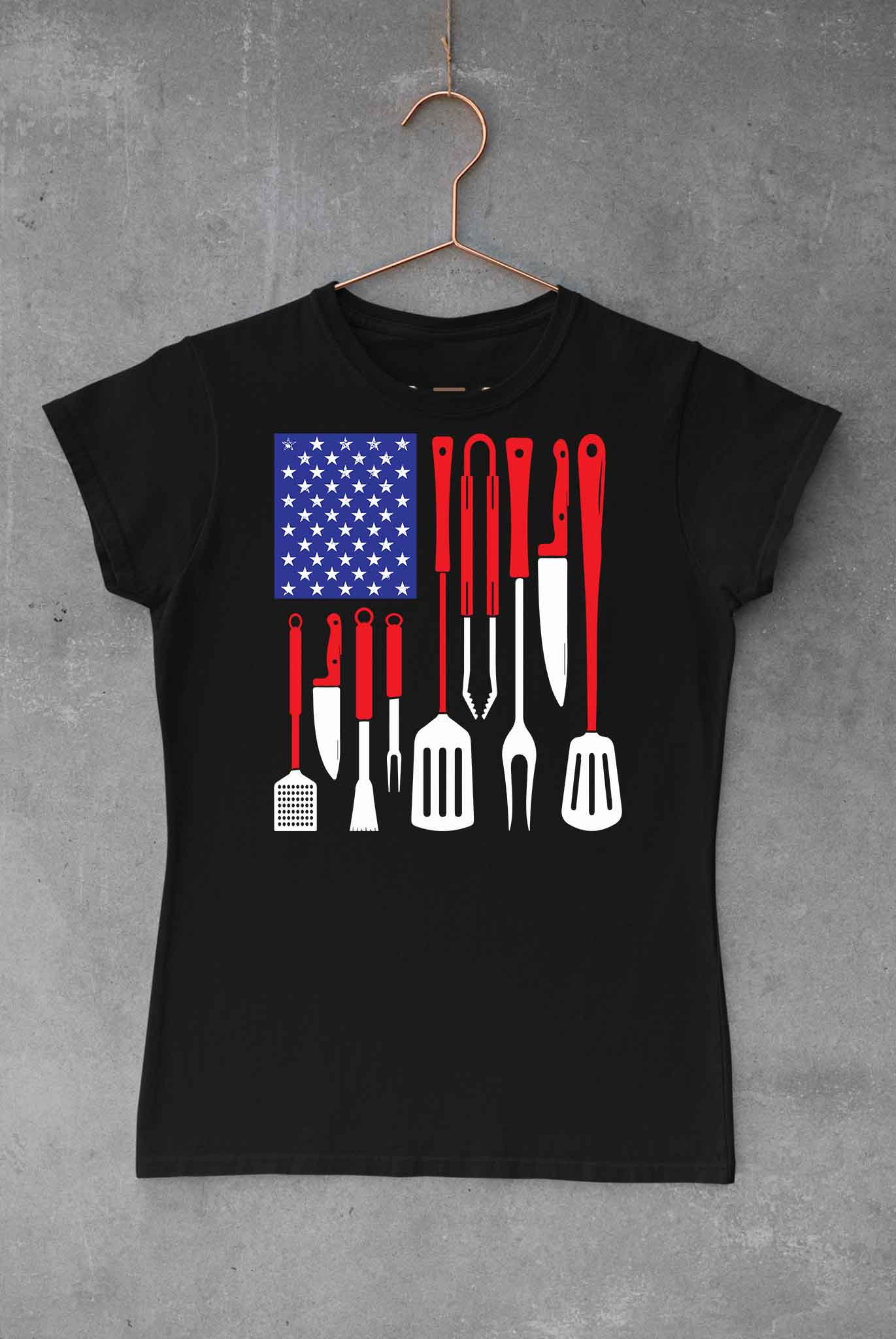Grilling Tools American Flag