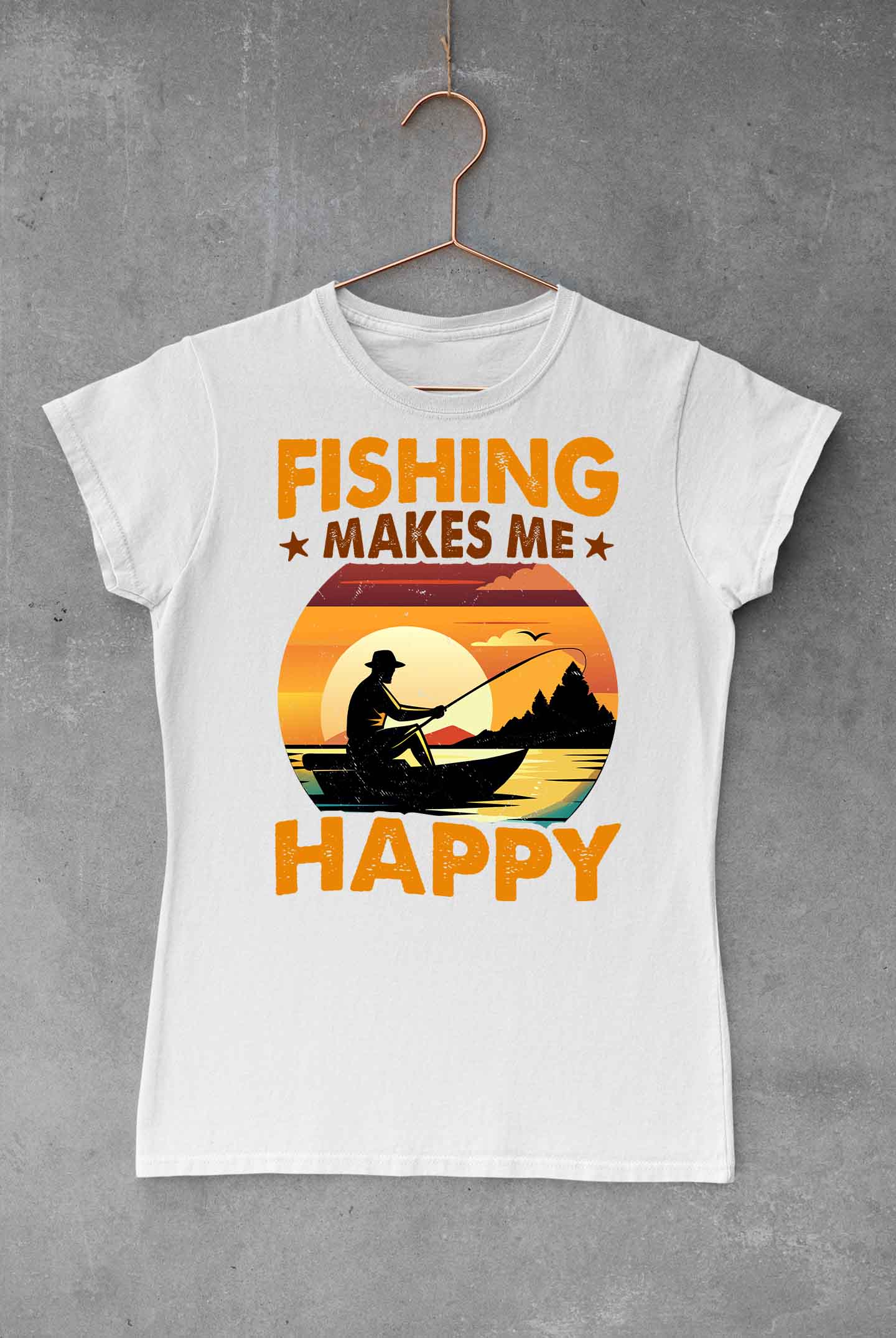 Fishing Makes Me Happy