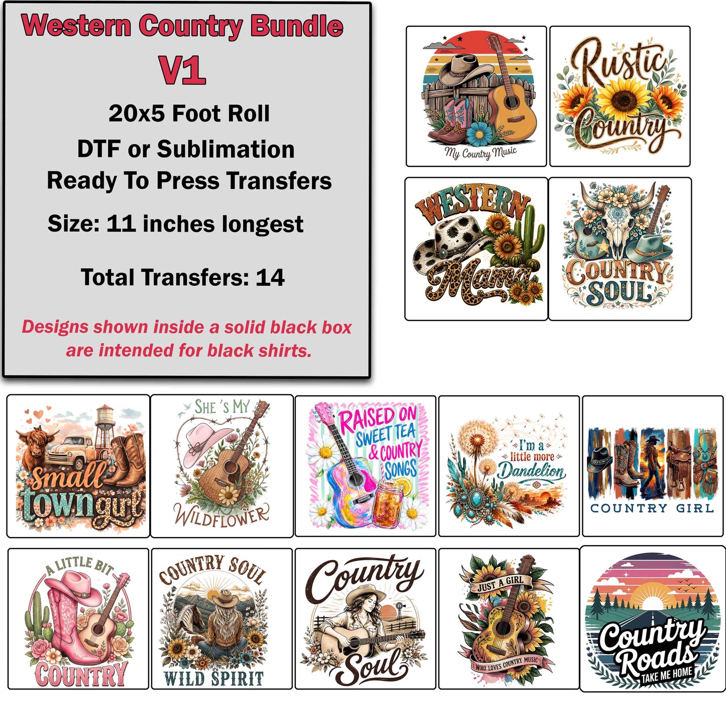 Western Country Bundle V1
