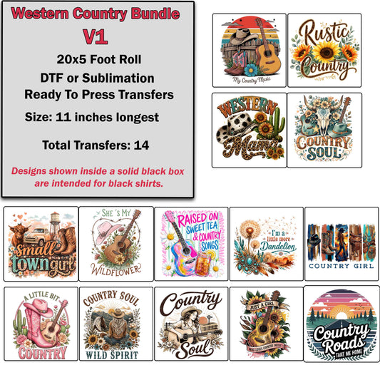 Western Country Bundle V1