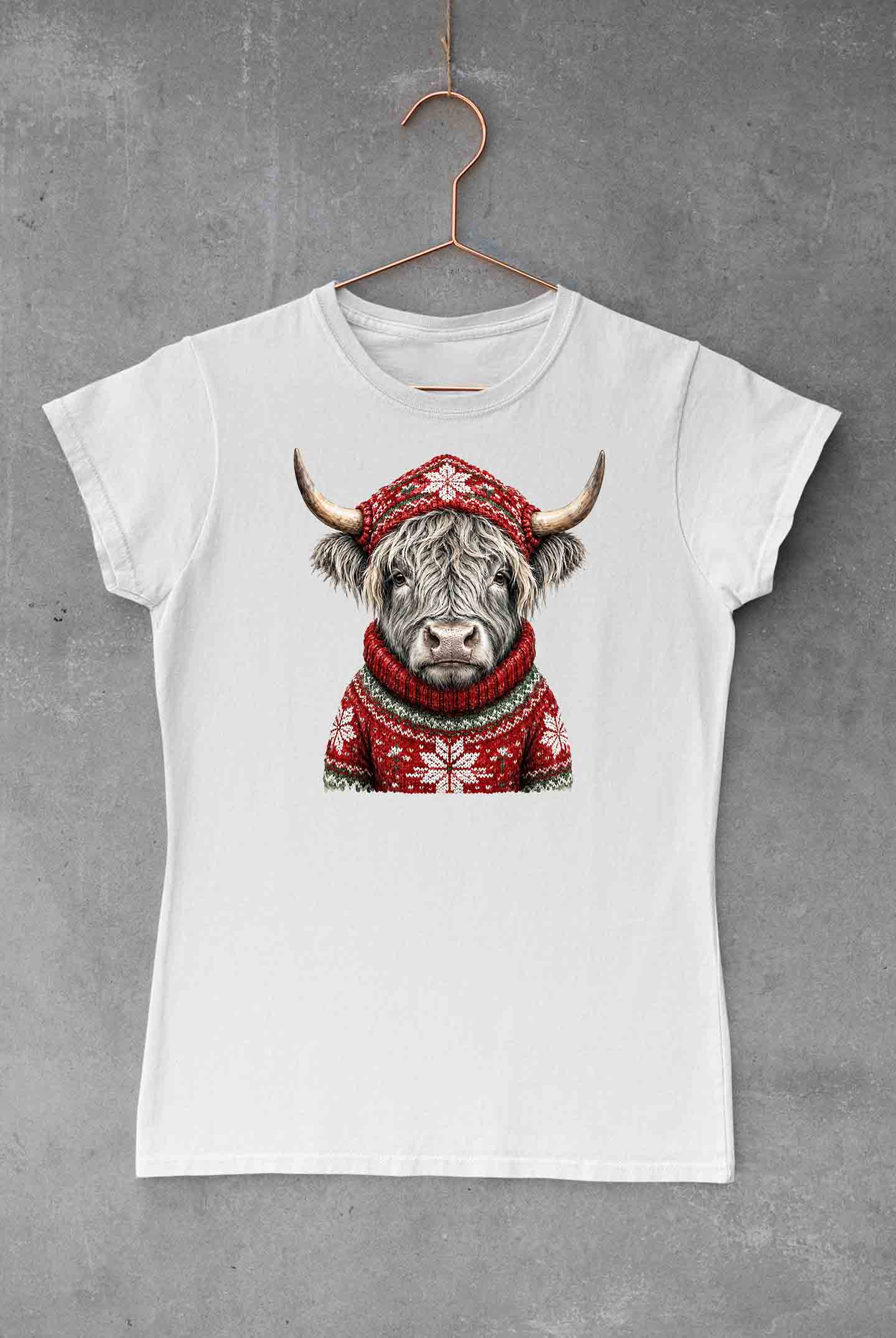 Highland Cow Xmas V2