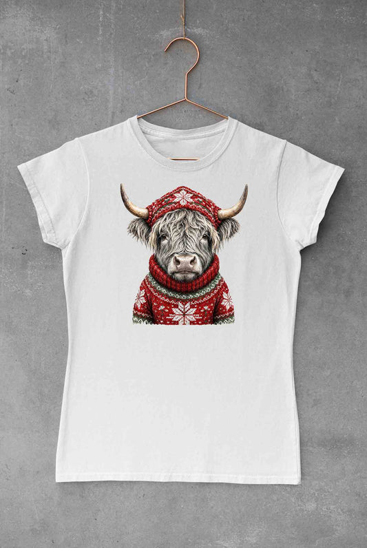 Highland Cow Xmas V2