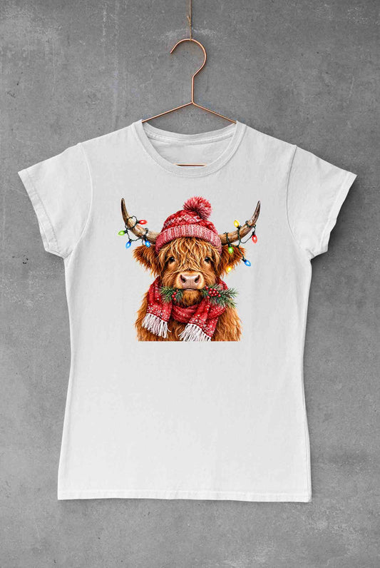 Highland Cow Xmas V4