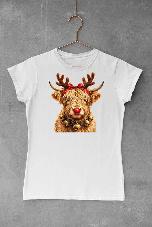 Highland Cow Xmas V5