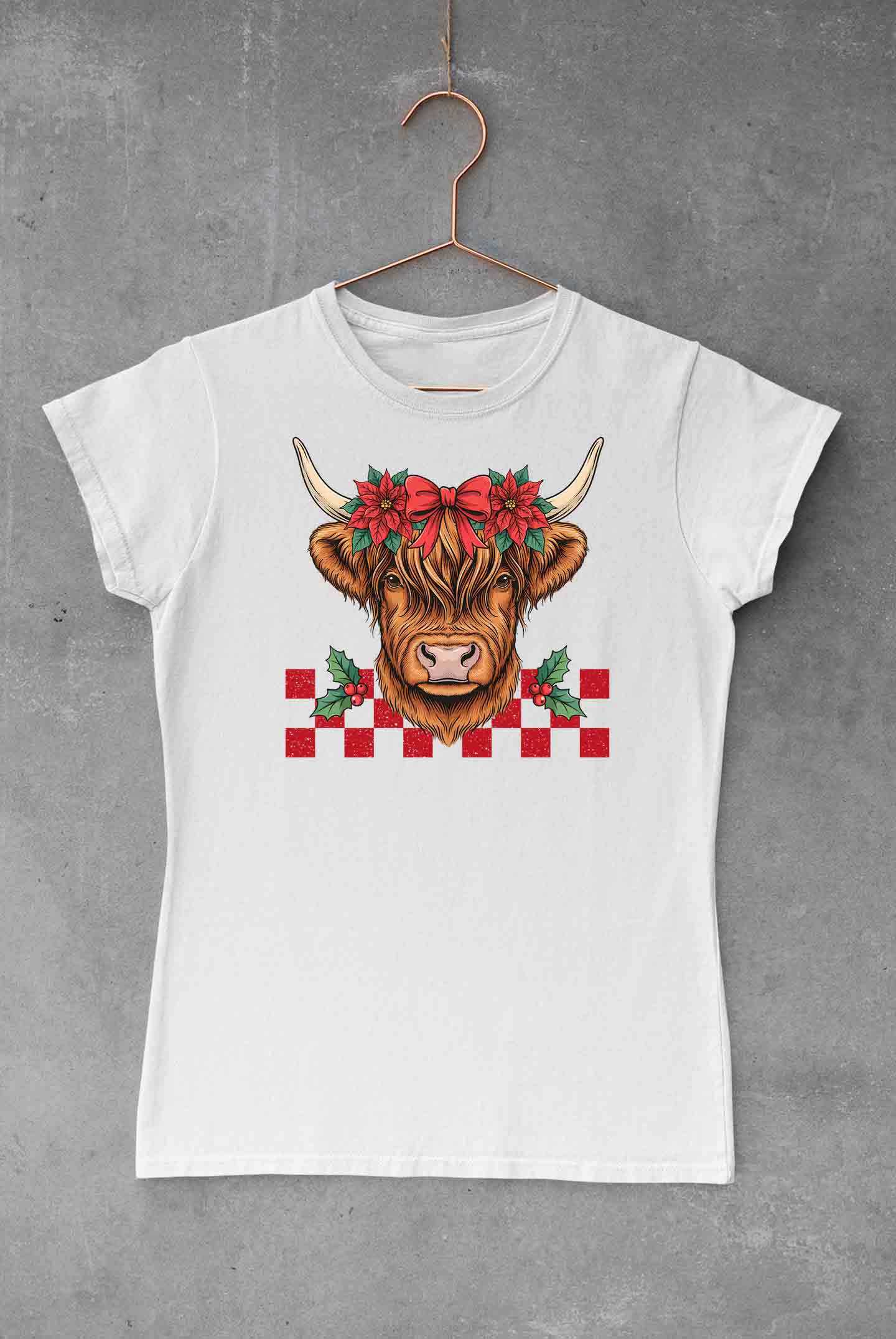 Highland Cow Xmas