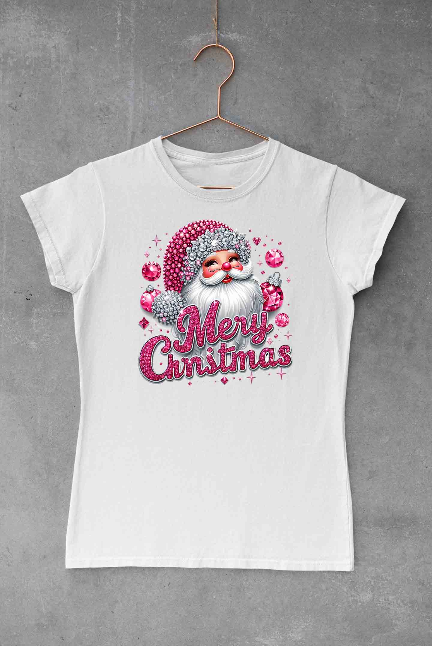Rhnestones Santa