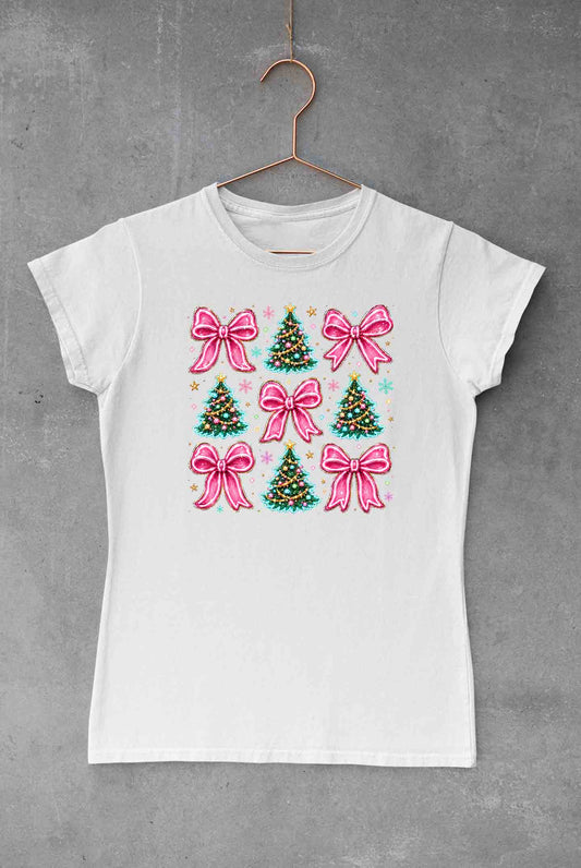 Xmas Bows And Trees