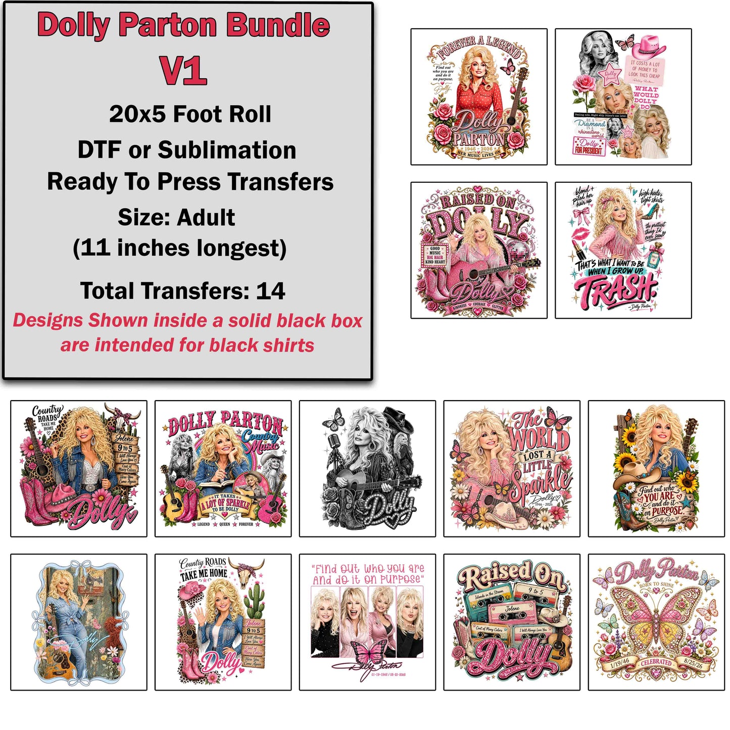 Dolly Parton Bundle 1
