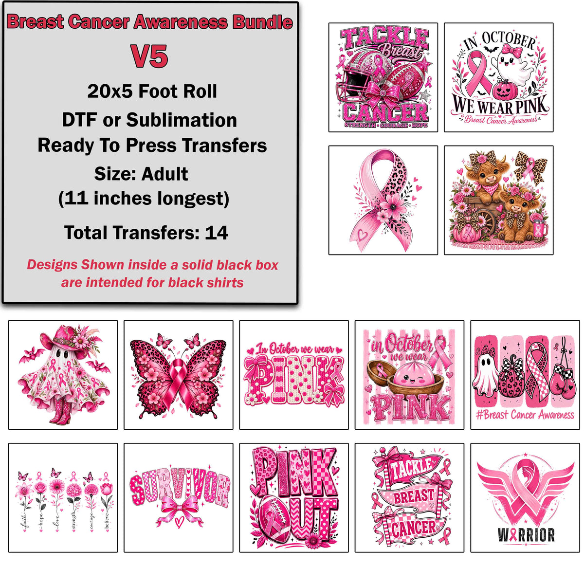 Breast Cancer Awareness Bundle 5