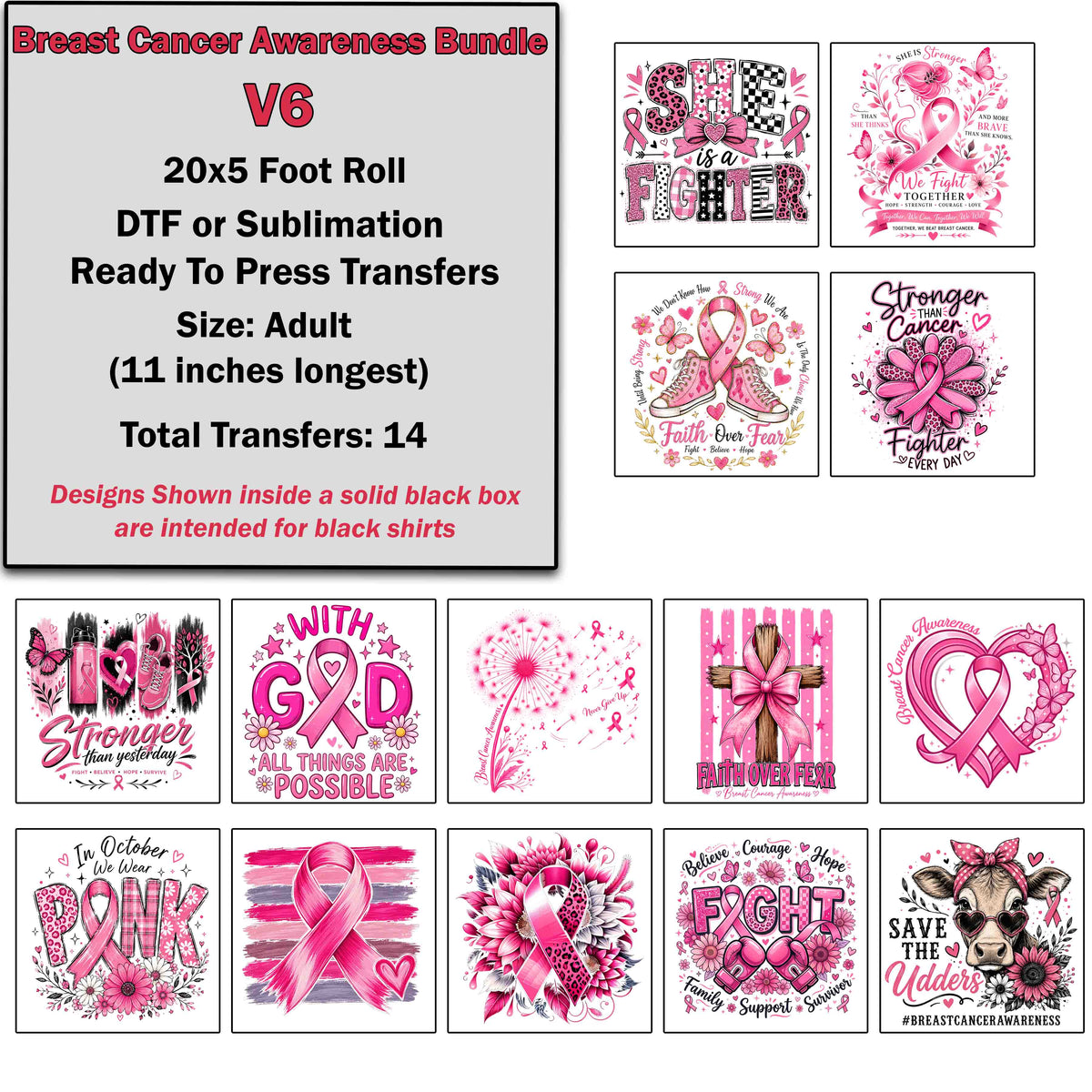Breast Cancer Awareness Bundle 6