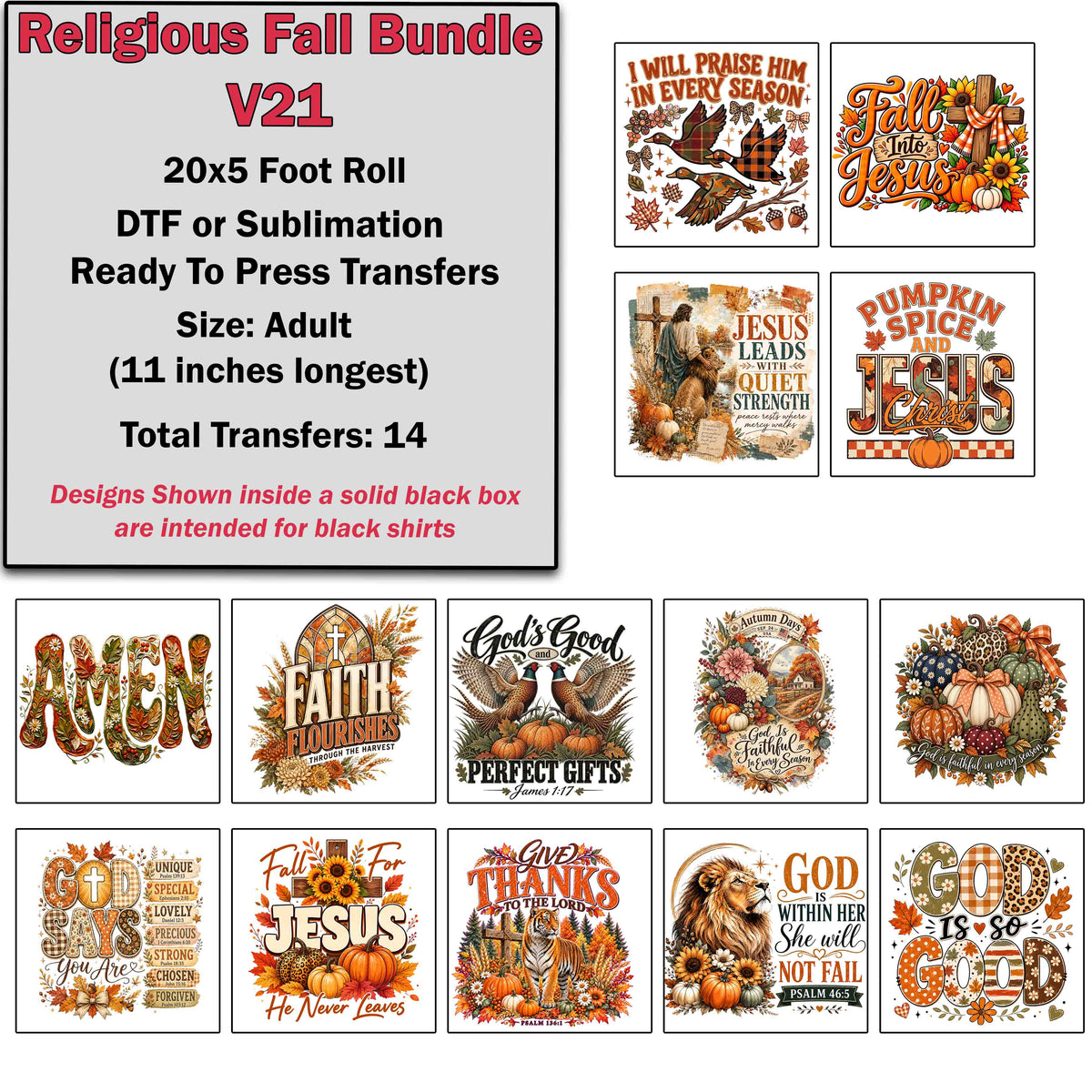 Religious Fall Bundle 21