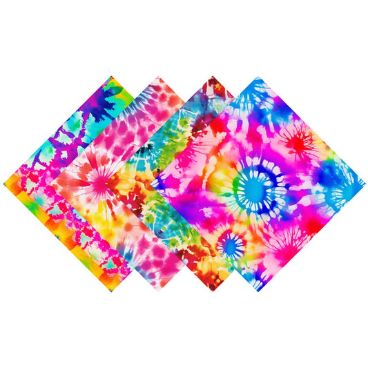 Totally Tie-Dye Patterned Vinyl Pack