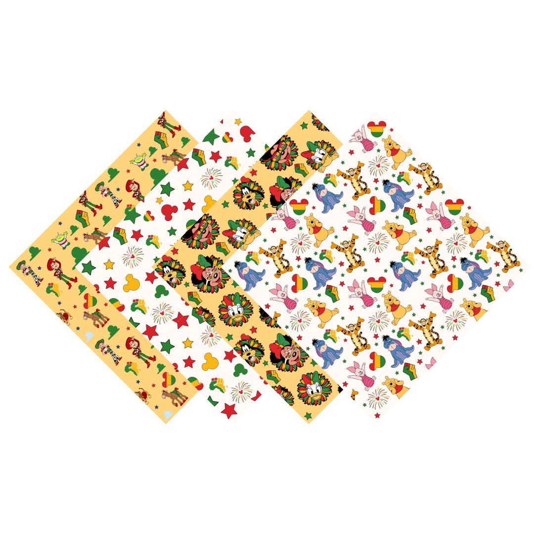 Disney Juneteenth Patterned Vinyl Pack