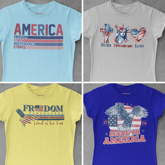 Patriotic DTF Transfer Bundle V.2