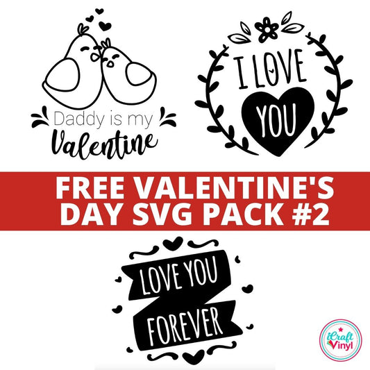Free Valentine SVG Bundle #2