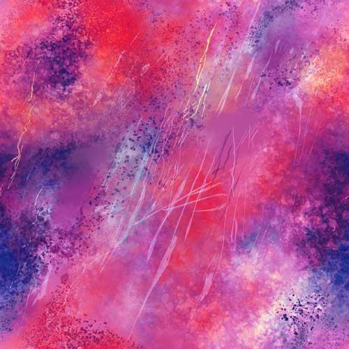 Psychedelic V.3 12x12 Patterned Vinyl Sheet