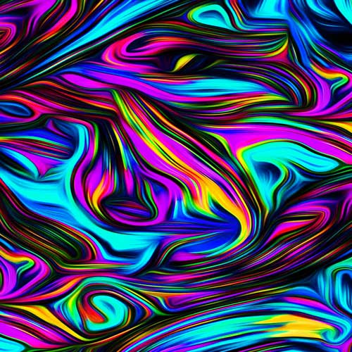 Psychedelic V.5 12x12 Patterned Sheet