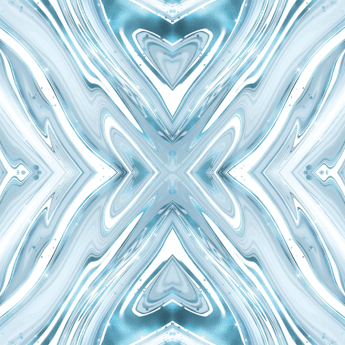 Abstract Blue Geode 12x12 Patterned Vinyl Sheet