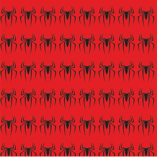 Spiderman Spiders 12x12 Patterned Vinyl Sheet