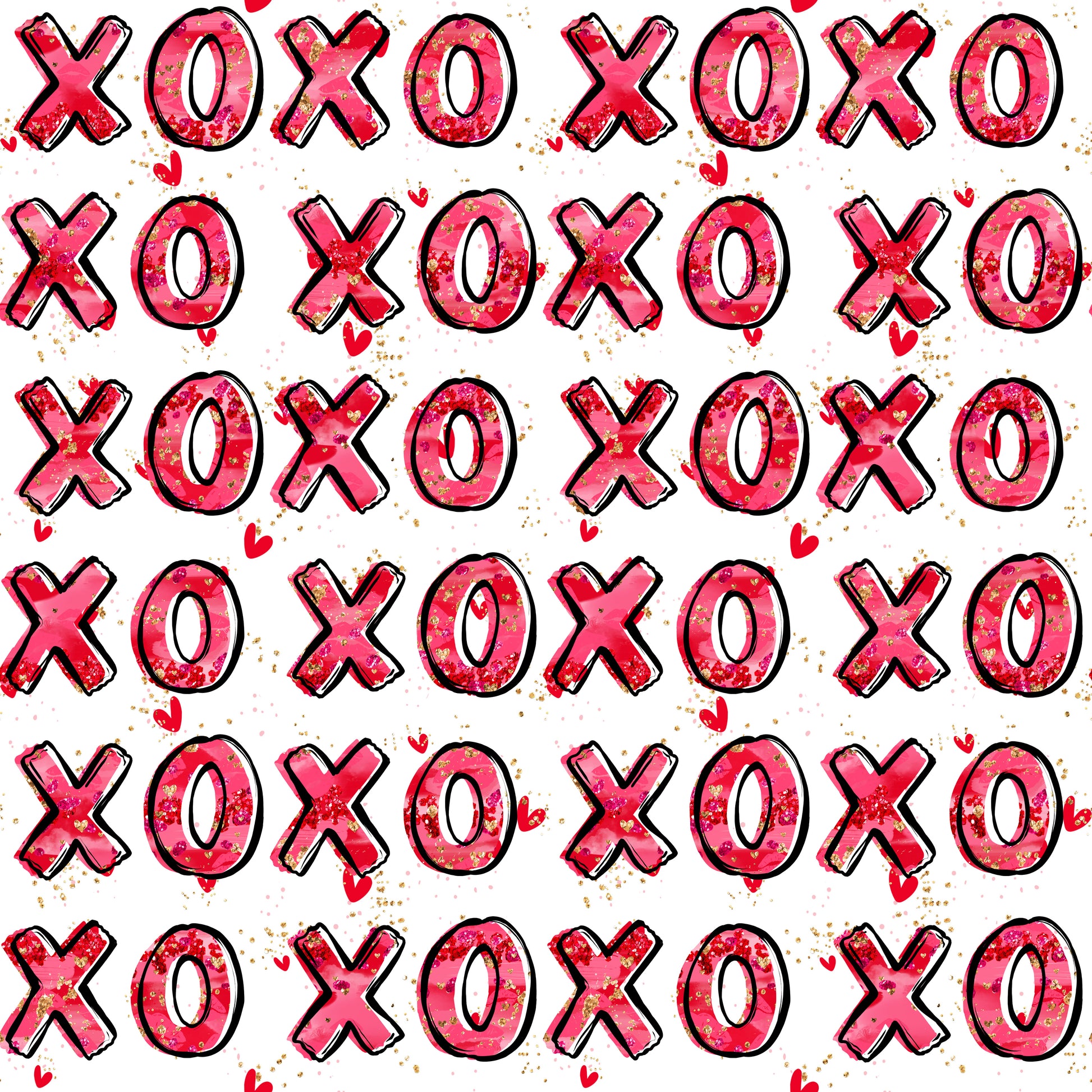 XOXO 12x12 Patterned Vinyl Sheet