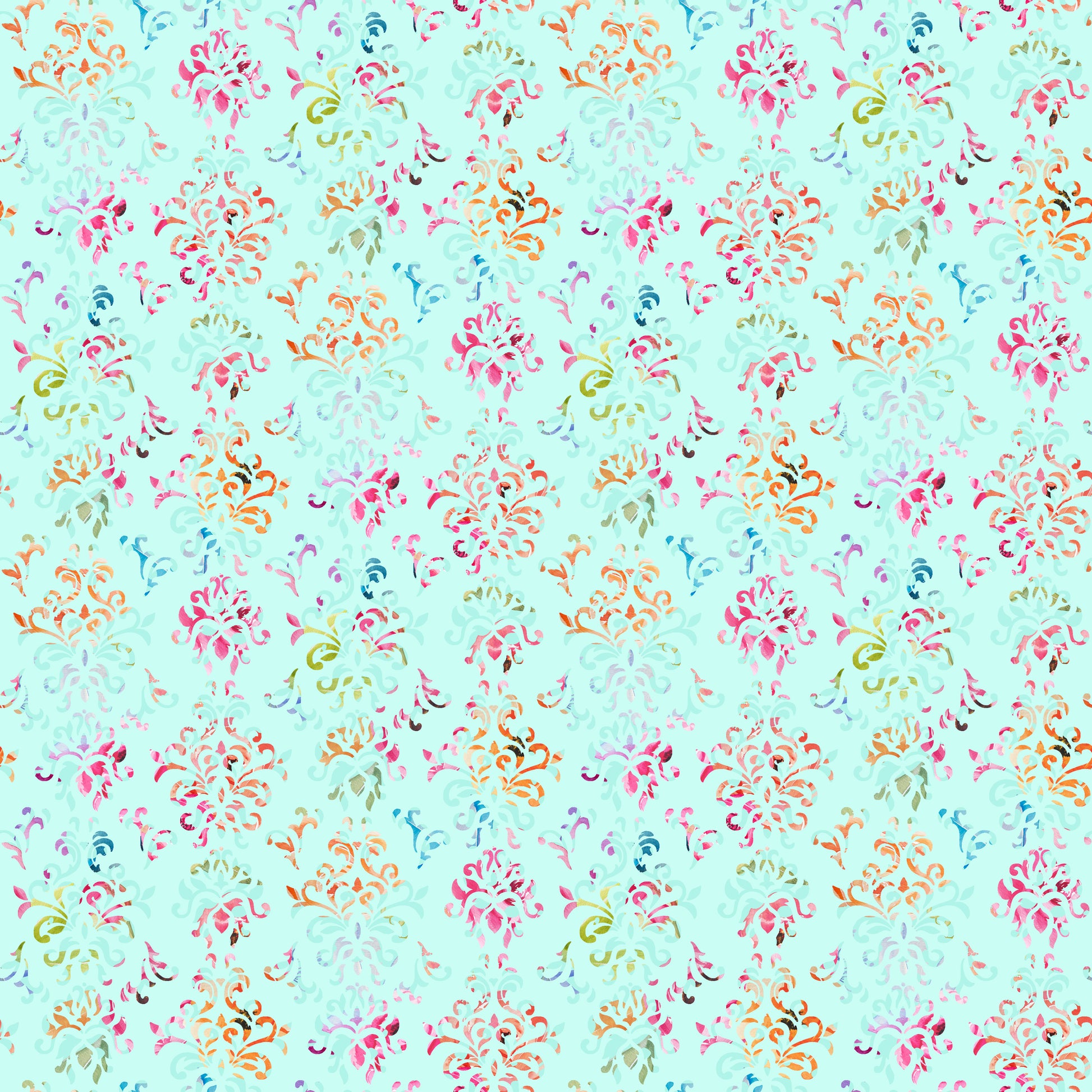 Blue Floral Lace12x12 Patterned Vinyl Sheet