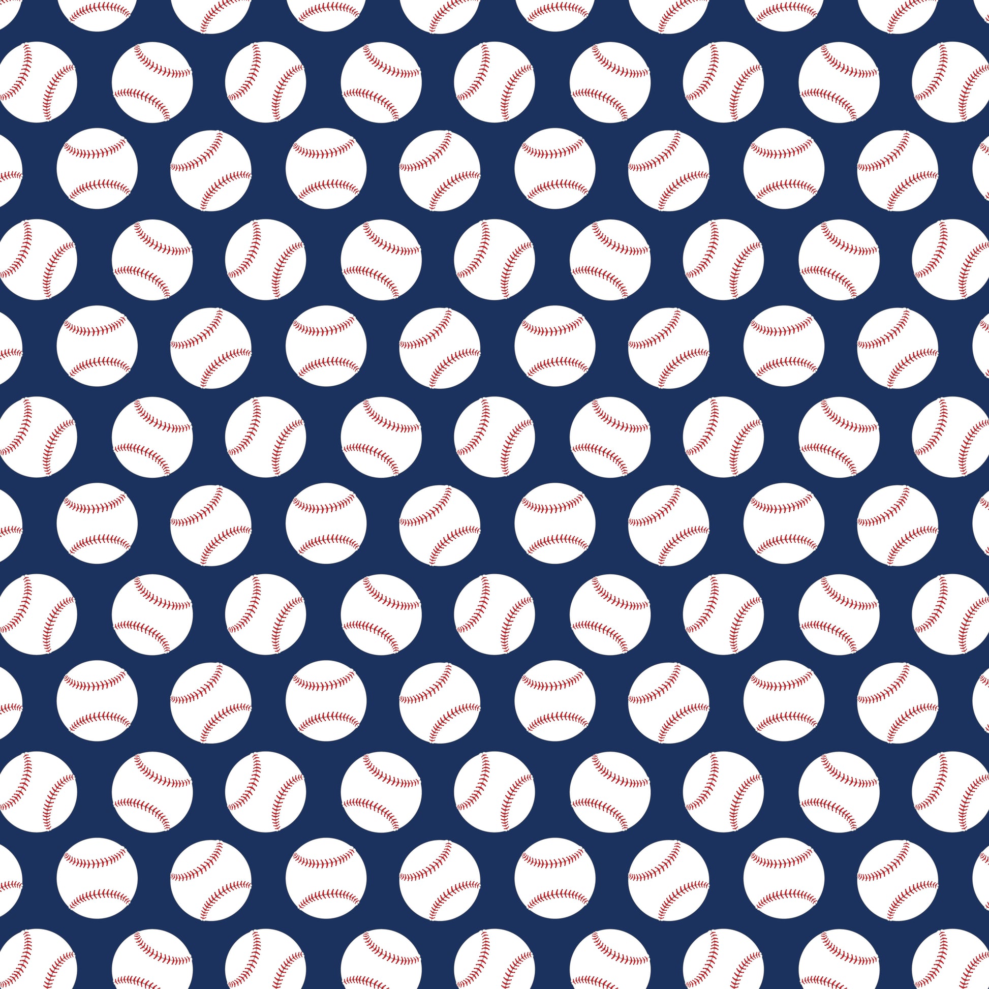 Baseball 12x12 Patterned Vinyl Sheet
