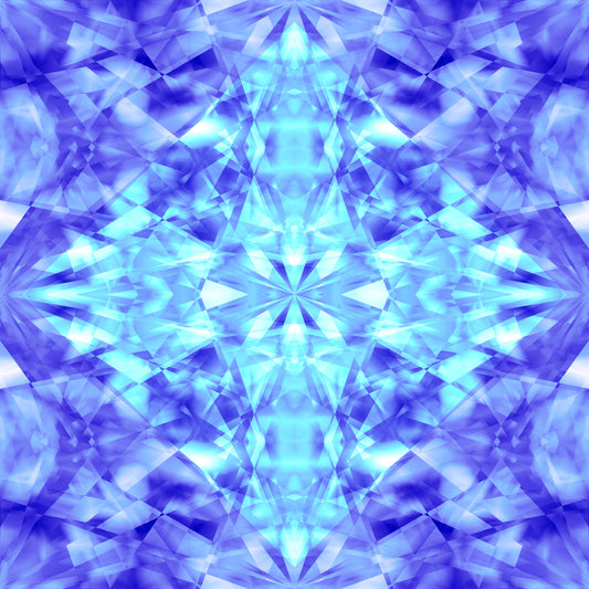 Blue Gem 12x12 Patterned Vinyl Sheet