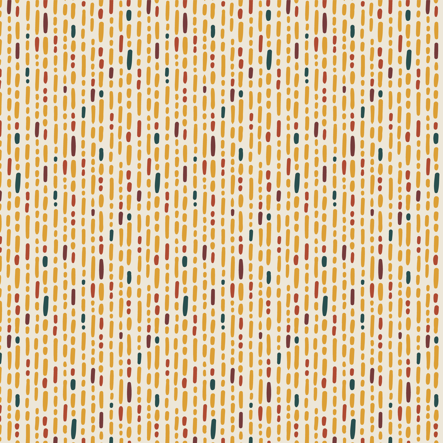 Boho Autumn Dots 12x12 Patterned Vinyl Sheet