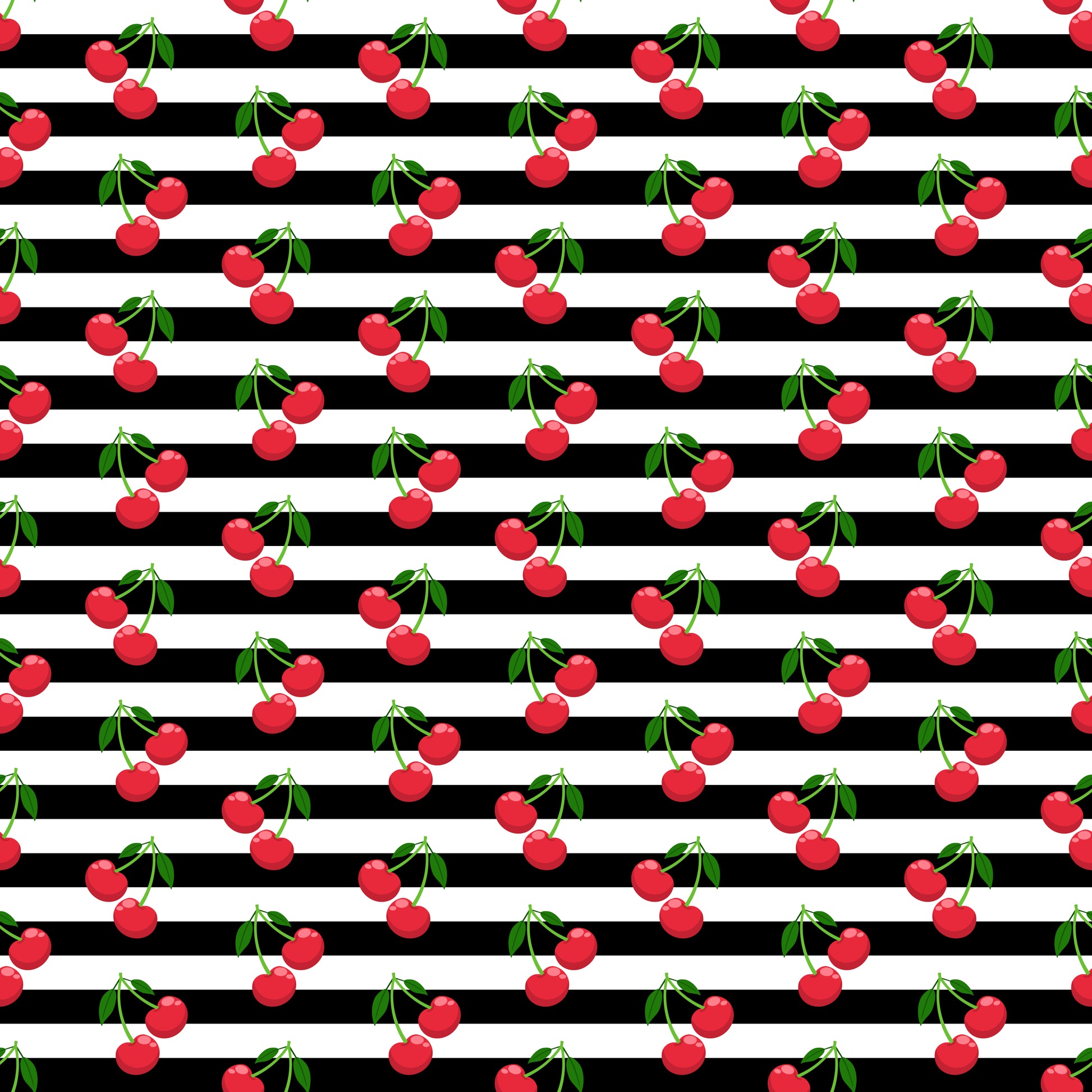 Cherry Stripes 12x12 Patterned Vinyl Sheet