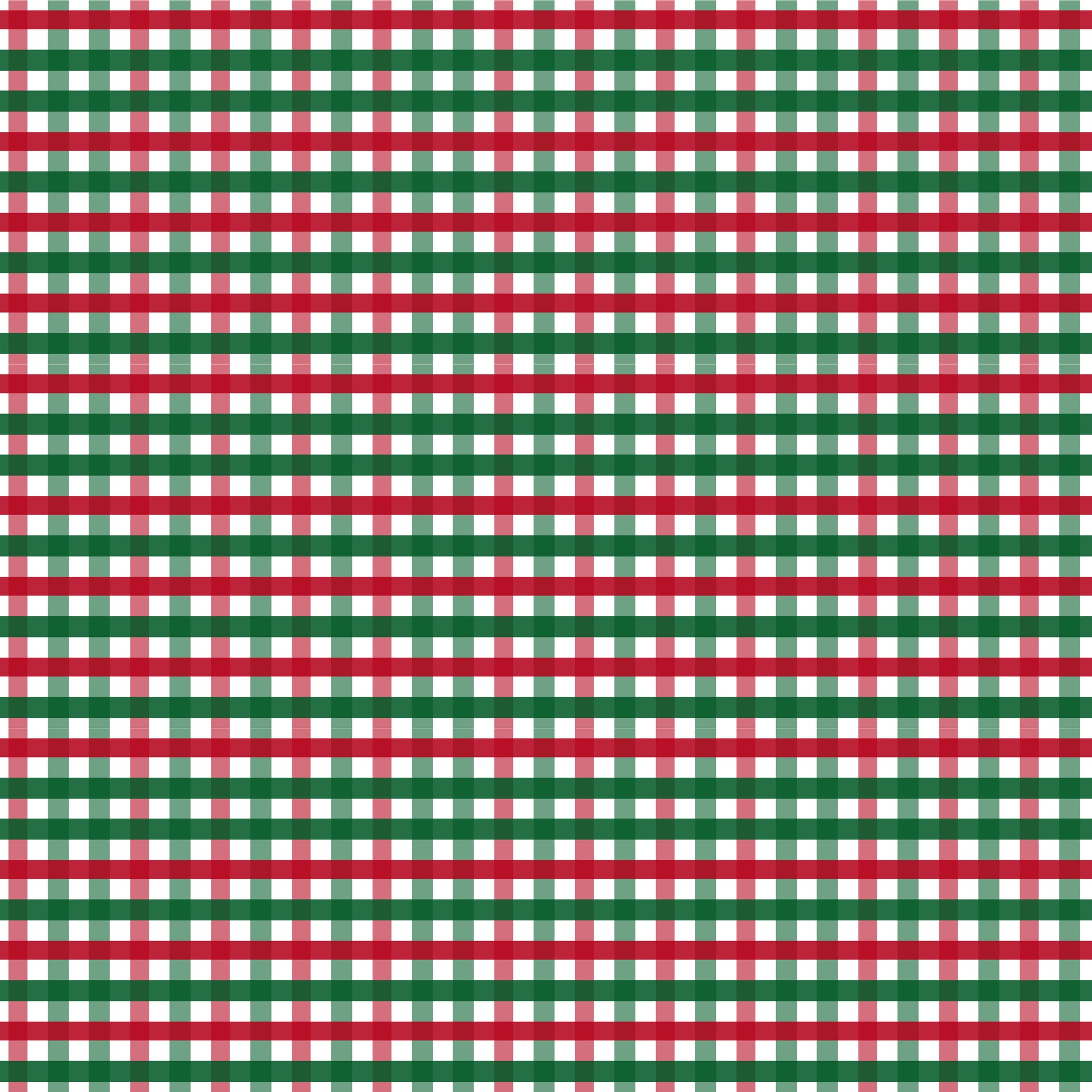 Red & Green Plaid 12x12 Patterned Vinyl Sheet