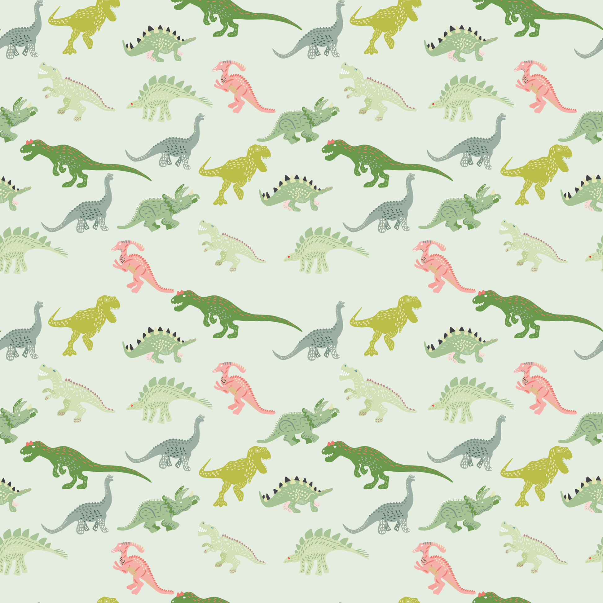 Dinosaurs V.4 12x12 Patterned Vinyl Sheet