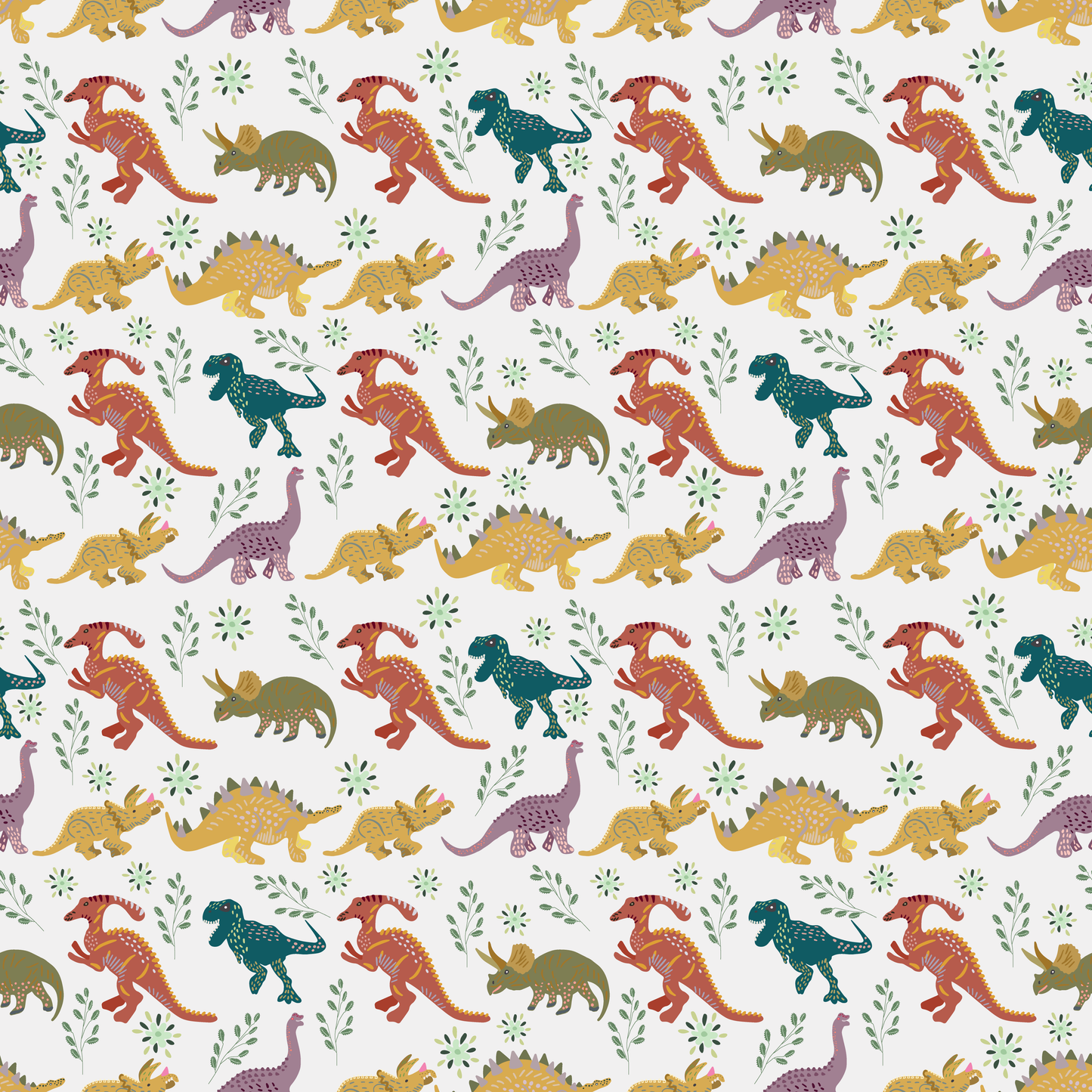 Dinosaurs 12x12 Patterned Vinyl Sheet