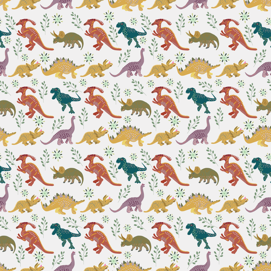 Dinosaurs 12x12 Patterned Vinyl Sheet