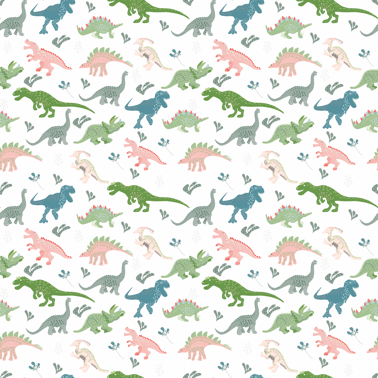 Dinosaurs V.2 12x12 Patterned Vinyl Sheet