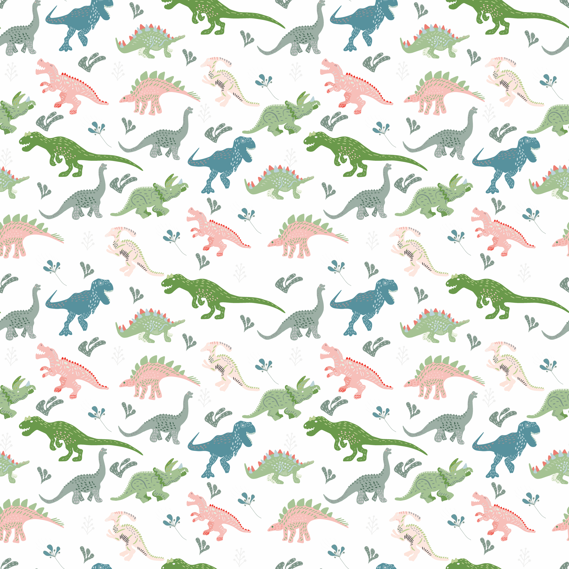 Dinosaurs V.2 12x12 Patterned Vinyl Sheet