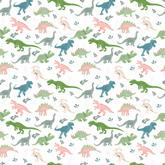 Dinosaurs V.2 12x12 Patterned Vinyl Sheet