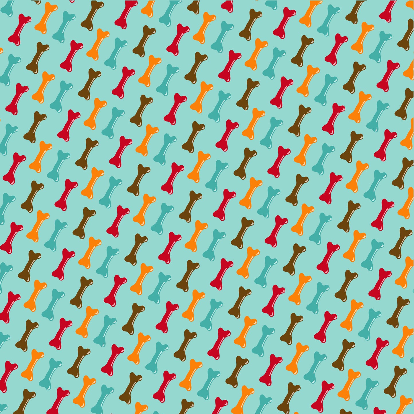 Dog Bones 12x12 Patterned Vinyl Sheet